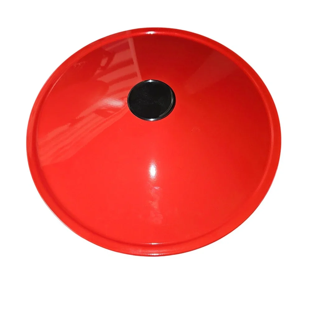 West Bend 6 Quart Electric Wok 79525X 90s Red Lid Non-Stick Fry Pan Vintage USA